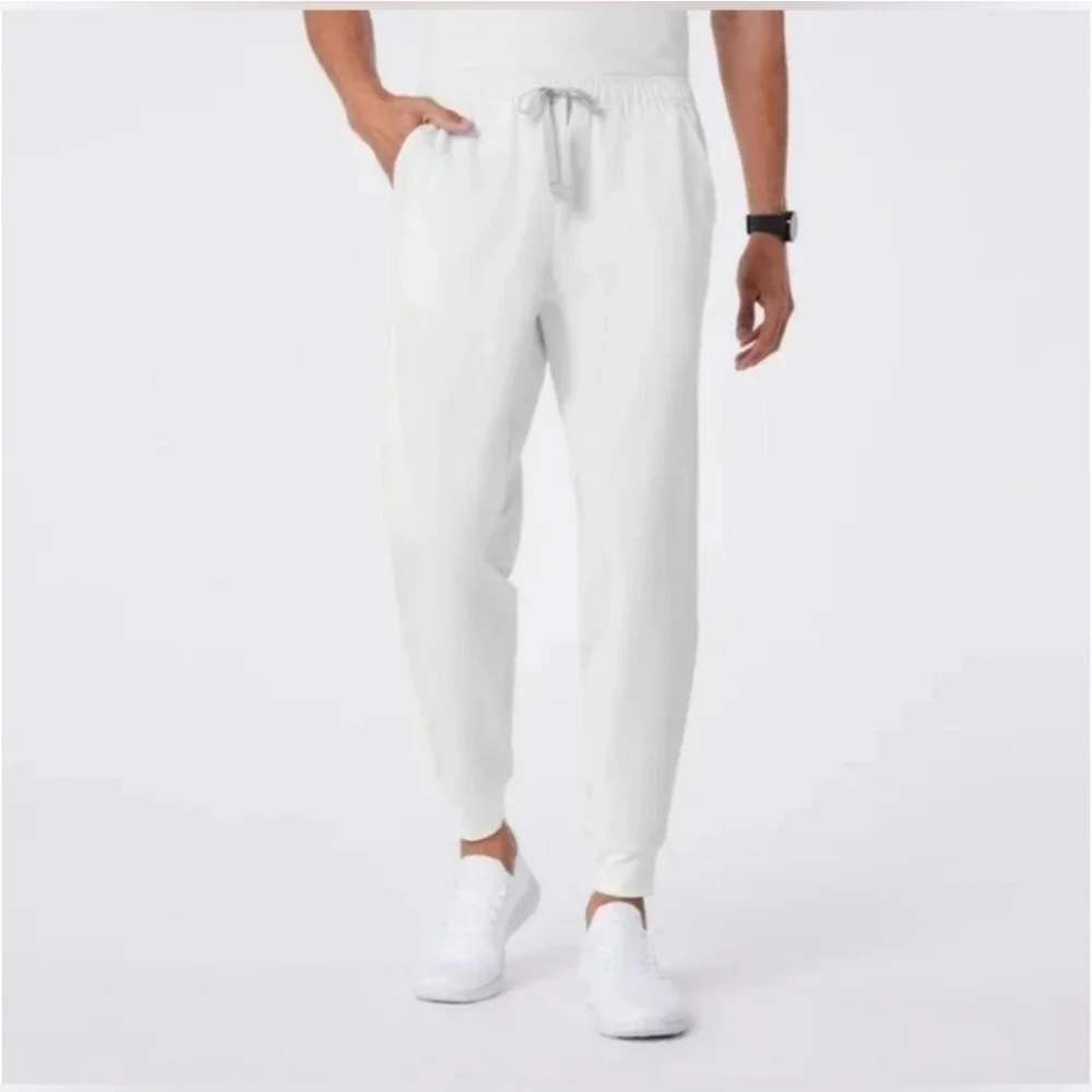 Figs Tansen Jogger Scrub Pants In orbit white joggers XXL New With Tags